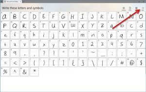 Creare un font con la propria calligrafia