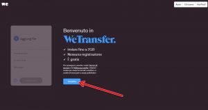 Inviare file di grandi dimensioni con WeTransfer