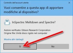 Installazione InSpectre