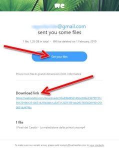 Ricezione-file-wetransfer