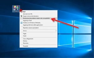 Strumento compatibilità programmi di Windows