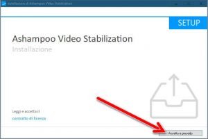Installazione Ashampoo Video Stabilization