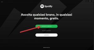 installare e usare Spotify su PC