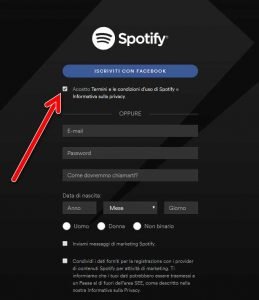 installare e usare Spotify su PC