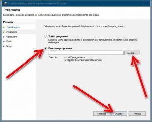 Bloccare l accesso di un software alla rete