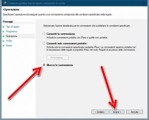 Bloccare l accesso di un software alla rete