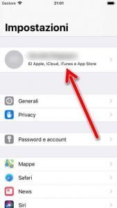 Sincronizzare-contatti-da-iPhone-a-iCloud